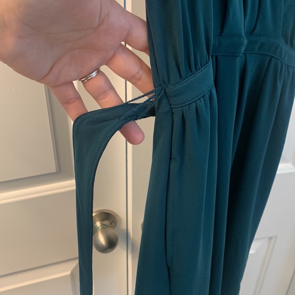 Banana Republic Teal midi dress - Picture 4 of 6